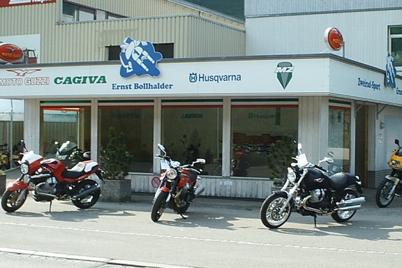 Verkaufs-Ausstellung Moto Guzzi Alt St. Johann